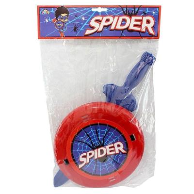 Escudo Infantil 0465 Spider Plástico Leve para Estimular Imaginação das Crianças Mini Toys