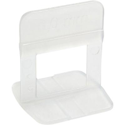 Espaçador Nivelador 3,0mm para Pisos e Revestimentos Transparente Pacote com 50 Cortag
