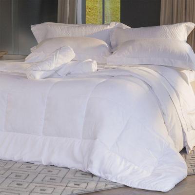 Edredom Queen Toque de Plumas Suíte 240x260cm 100% Poliéster Branco Tessi