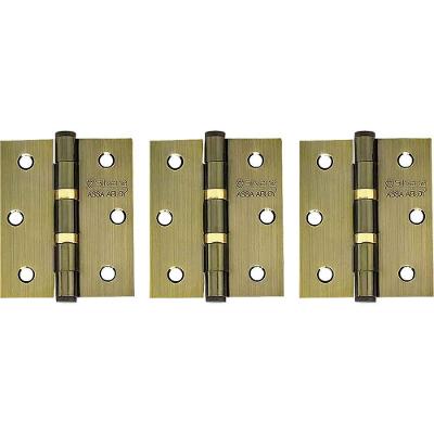 Dobradiça 3.1-2 com Anel Rolamento 92518 para Portas e Janelas Oxidado Silvana