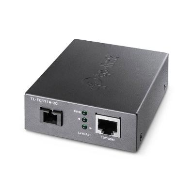 Conversor de Mídia WDM 10-100 Mbps TL-FC111A-20 Fibra Monomodo 20 Km TP-Link