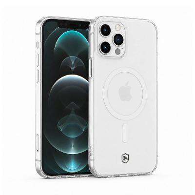 Capa para Celular Gshield Crystal Slim Magsafe para Iphone 12 Pro com Proteção Contra Impactos
