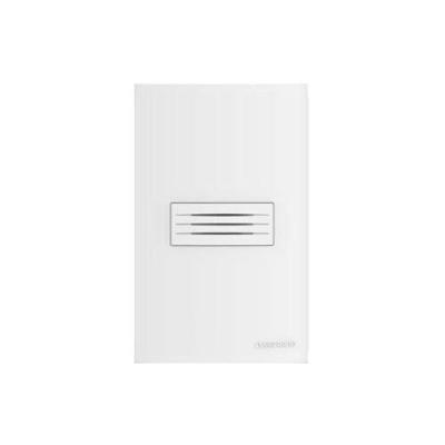 Cigarra Elétrica Bivolt Conjunto 1 4x2 Linha Brava Branco Soprano