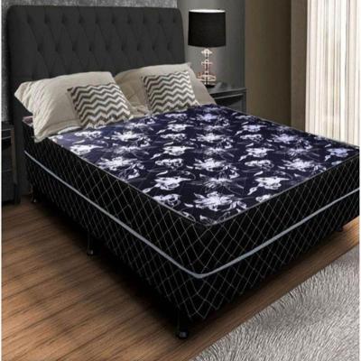 Cama Box Conjugada Casal Cama Conjugado Ortopédico Tecido Colchão dos Sonhos