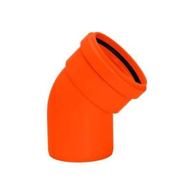 Joelho Hidráulico 45 graus  Silentium Dn150 150mm Pvc Mineralizado para Tubulação Sanitária Amanco