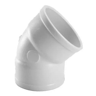 Joelho 45 Graus para Esgoto Secundário 40mm 1.1-2 27550410 em PVC Rígido Tigre