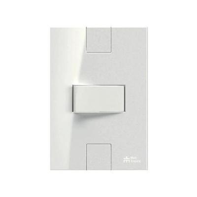 Interruptor Paralelo Horizontal Soft 10A 250V Branco Mec Tronic