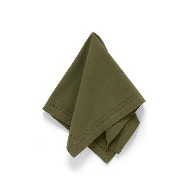 Guardanapo de Tecido Avulso Indian Ponto Ajour Algodão 40x40cm Verde Copa & Cia