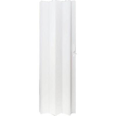 Porta Sanfonada de Pvc 400137 210x80cm para Banheiro e Áreas Internas Branca Fortlev