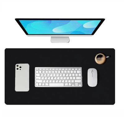 Mouse Pad Grande 30x60cm Deskpad Antiderrapante para Teclado e Notebook Preto Yeet