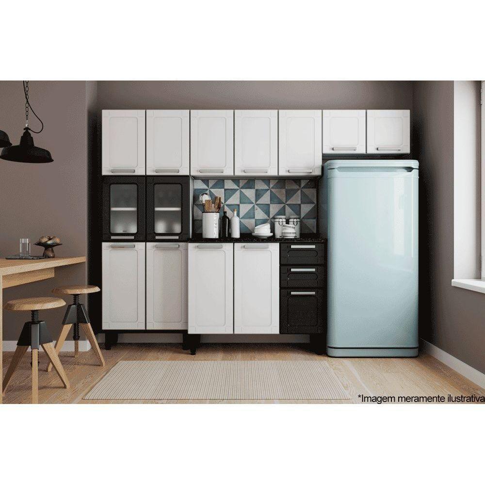 Armário Aéreo p/ Cozinha Múltipla 6000 c/ 2 Portas 70cm Branco - Bertolini - 2