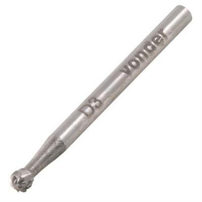 Lima Rotativa Esférica 4mm Haste 3mm Ld004 43.12.004.300 Metal Duro Vonder