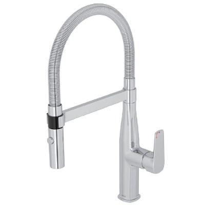 Misturador Monocomando Cozinha Level Gourmet 2275.C de Mesa Cromado Prata Deca