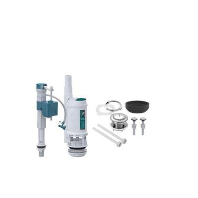 Kit Completo Caixa Acoplada Saída Dual Flush com Acionamento Superior Econômico Pádova