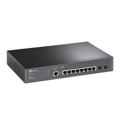 Switch Gerenciável Gigabit L2+ TL-SG3210 8 Portas RJ45 e 2 Slots SFP TP-Link