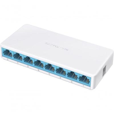 Switch de Mesa 8 Portas 10-100Mbps MS108 com Auto MDI-MDIX para Rede Cabeada Mercusys