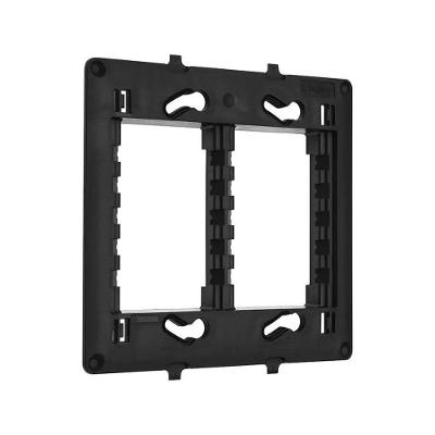 Suporte 4x4 612124NT para Até 6 Módulos Linha Pial Plus+ Preto Legrand