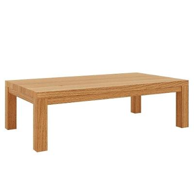 Mesa de Centro 1550N Retangular Madeira Maciça 120cm Rustic Milani Movelaria