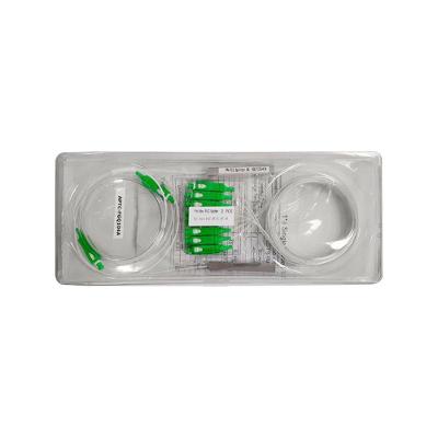 Splitter Óptico Mini PLC 1x8 SC APC NKLT-NMPL108110110441 Fibra G657A Seccon