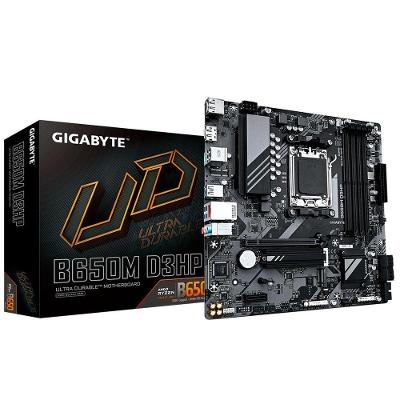 Placa Mãe B650M D3HP AM5 DDR5 com Chipset AMD B650 e M.2 Pcie 4.0 Gigabyte