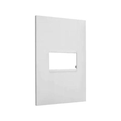Placa 4x2 1 Posto Horizontal Pial Plus+ Branco 618501BC Legrand