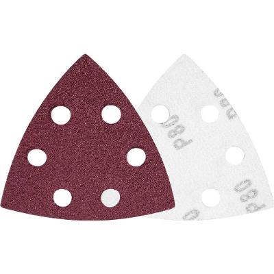 Lixa Triangular Grão 80 para Lixadeira Multifunção para Madeira com 5 Peças Vonder