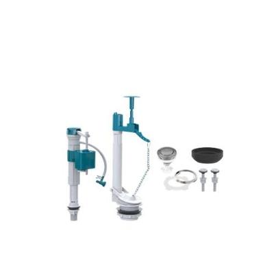 Kit Completo para Caixa Acoplada com Entrada Ajustável e Saída com Castelo Acionador Superior Pádova