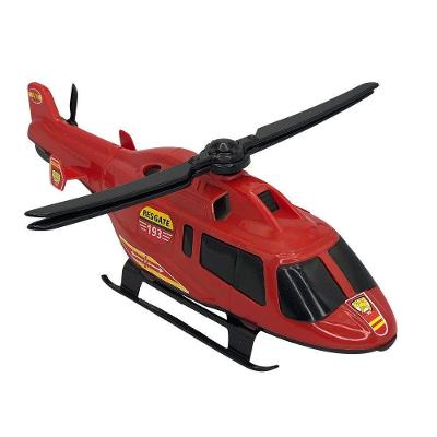 Kit de Brinquedos de Polícia com Carro Moto e Helicóptero Vermelho Bs Toys