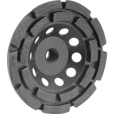 Rebolo Diamantado Segmentado 115mm para Desbaste em Mármore Granito e Concreto Vonder