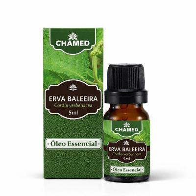 Óleo Essencial de Erva Baleeira Chamel 100% Puro para Uso em Difusor e Cosméticos 5ML