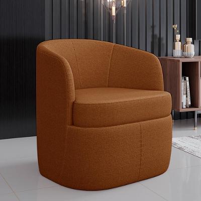 Poltrona Decorativa Bel G33 Sala de Estar Bouclê Terracota Conforto Moderno Gran Belo
