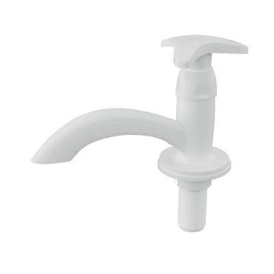 Torneira para Lavatório de Mesa Dalia Bica Fixa em Plástico Abs Branco Socel