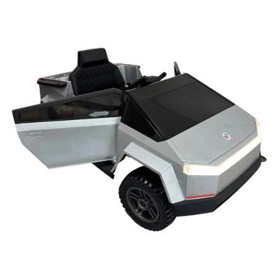 Carro Elétrico Infantil Super Truck Futurista 12V com Bateria Recarregável Cinza Unitoys