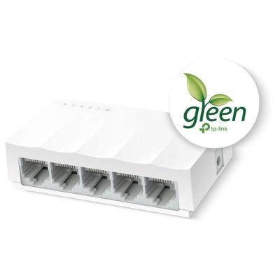 Switch de Mesa LS1005 com 5 Portas Fast Ethernet 10-100 Mbps TP-Link
