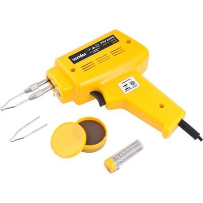 Soldador Tipo Pistola PSV0100 74.66.127.100 35W 110V com Lâmpada e Pontas Intercambiáveis Vonder