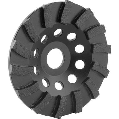 Rebolo Diamantado 125mm Turbo LCV 1010 para Desbaste em Mármore Granito Concreto e Pedras Vonder