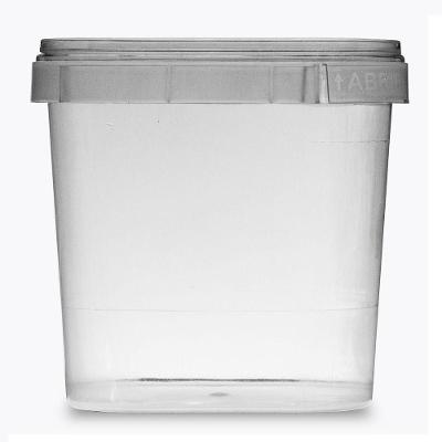 Potes Quadrados para Bolo no Pote 220ML Kit 10 Unidades Higipack