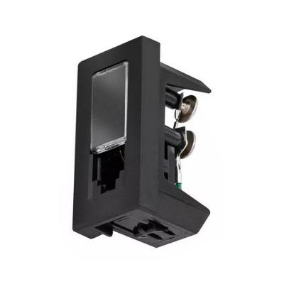 Tomada RJ11 4 Fios 1m Preto 615010pt para Conexão de Telefones e Escritórios