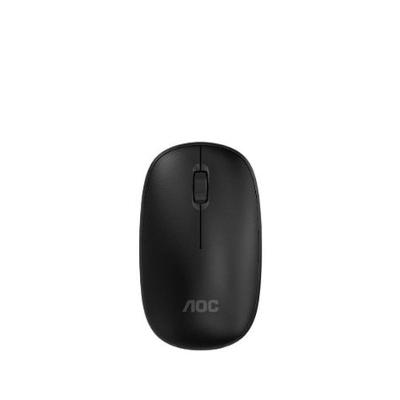 Mouse sem Fio Ergonômico 2,4GHz 1200 DPI Design Simétrico Compacto Preta AOC
