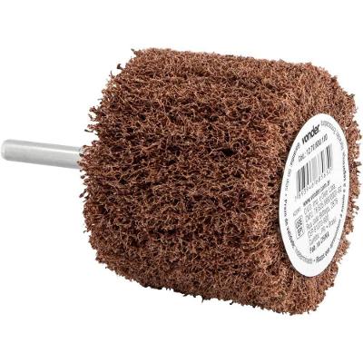 Roda com Haste para Acabamento 60mm X 50mm Grão 100 Marrom Vonder