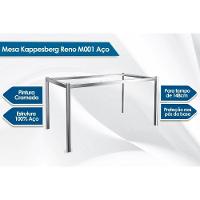 Base Mesa de Jantar Reno M001 s/ Tampo Cromado - Kappesberg - 4