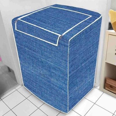 Capa para Máquina de Lavar Vida Pratika Jeans P Abertura Superior em PVC e Polipropileno