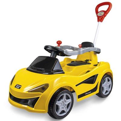 Carrinho de Passeio Infantil Mc Laram com Cinto Rodas Antiderrapantes Amarelo Maral