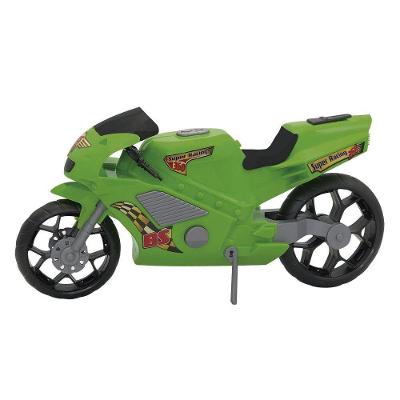 Brinquedo Moto Infantil Super Moto 360 Esportiva com Rodas Esportivas Verde Bs Toys
