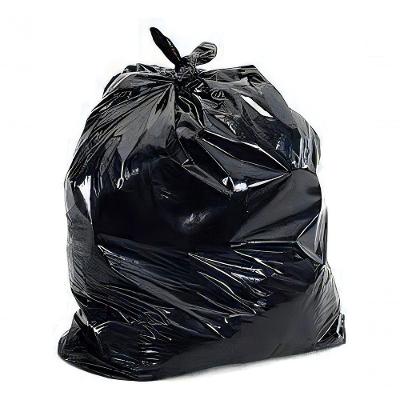 Saco para Lixo 60L Plástico de Embutir Alta Resistência Preto Higipack