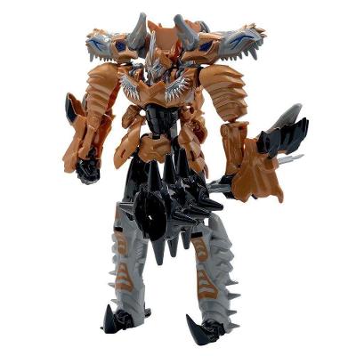 Boneco Articulado Infantil Tiranossauro Rex Robot Super Charge Transformação em Robô Toys & Toys