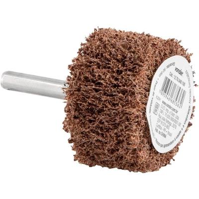 Roda com Haste para Acabamento 40mm X 25mm Grão 100 Marrom Vonder