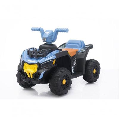 Quadriciclo Elétrico Infantil 6V com Assento Anatômico Azul Unitoys