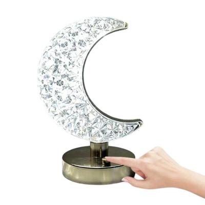 Mini Luminária de Mesa Led Usb Lua Decorativa com Toque e Três Temperaturas Branco Top Rio Comercial