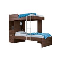 Beliche Havana Plus c/ 3 gavetas Ébano - Santos Andirá - 1